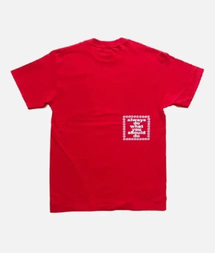 Adwysd Always Oval Red T Shirt 1 700x823