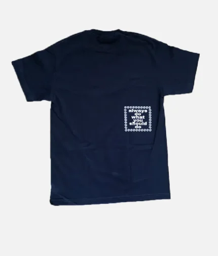Adwysd Oval T Shirt Navy 1